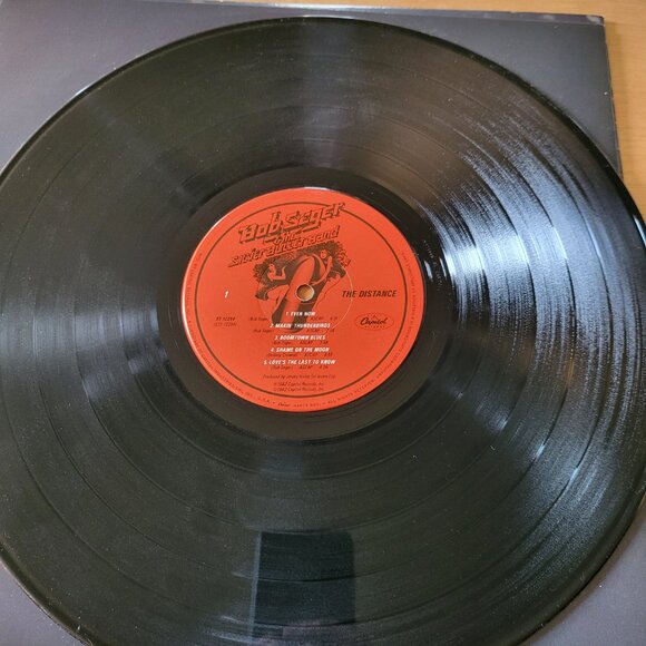 BOB SEGER The Distance LP Vinyl 1982 Capitol Records ST-12254 Rock Music LP6 - Picture 5 of 10